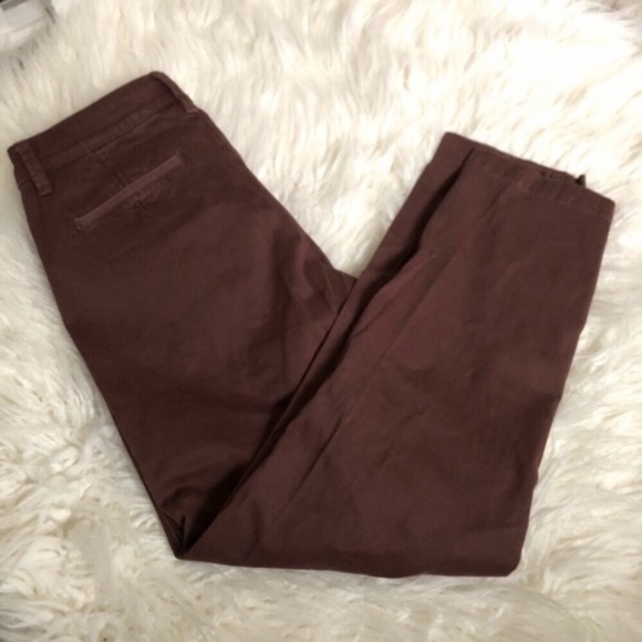 SOLD Anthropologie Chino Sequin & Paint Pants NWOT - Picture 6 of 8